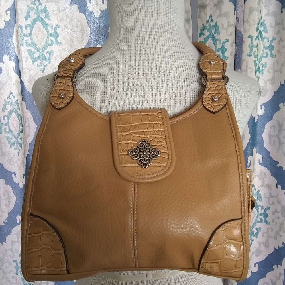 Rossetti tan leather bag, GUC